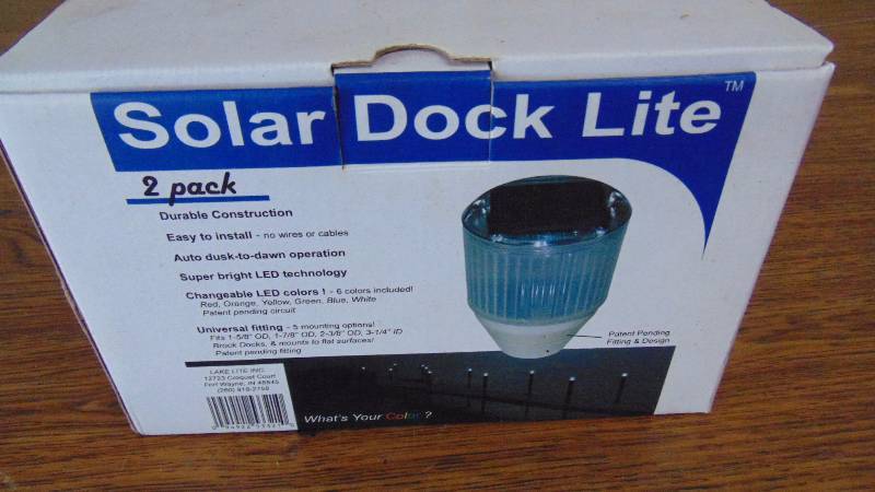 Solar Dock Light