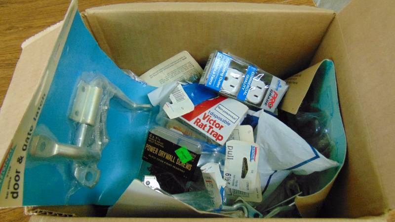 Box of Misc Hardware