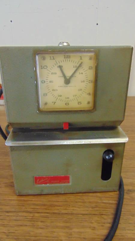 Vintage Time Recorder