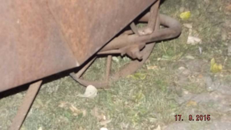 antique Coal Wheel burrow