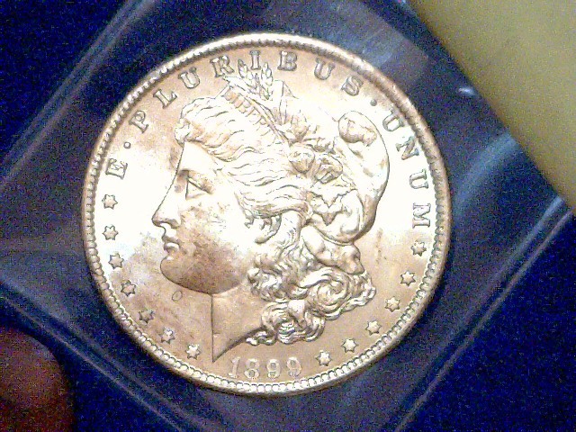 1899-O Morgan Silver Dollar, see pi...