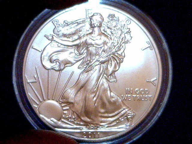 2011 Silver Eagle Dollar...