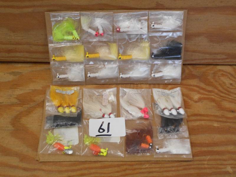 lot 61 image: (2) Lots Of Assorted Panfish Jigs (...