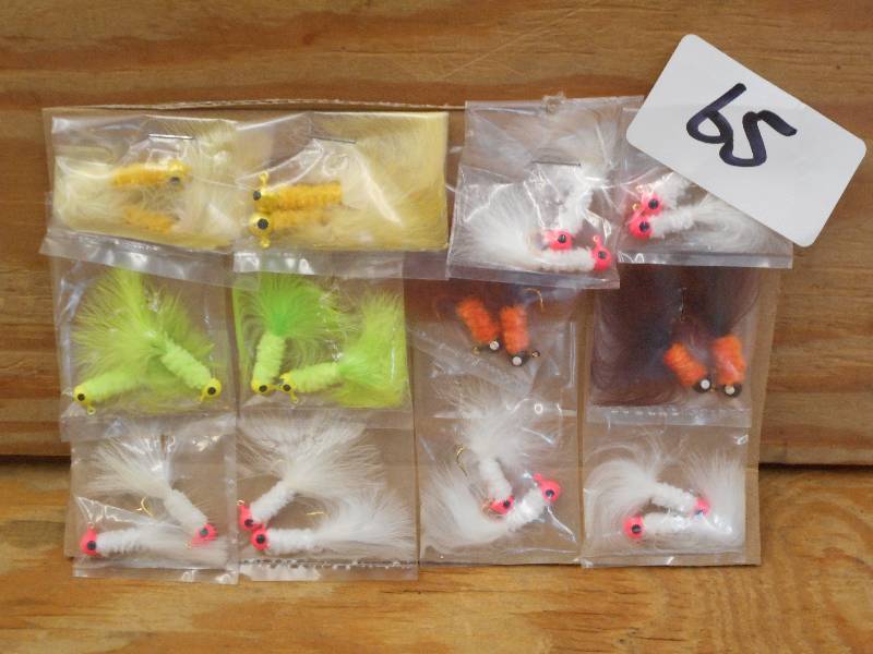 lot 65 image: (1) Lot Of Assorted Panfish Jigs (N...