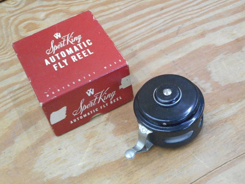 lot 67 image: Vintage Sportking Automtic Fly Reel...