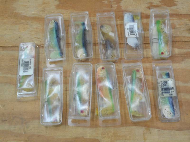lot 69 image: Lot Of Assorted Unused Soft Baits ...