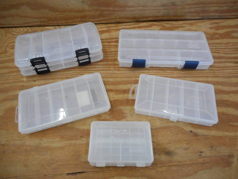 lot 84 image: Lot Of Assorted Tackle Trays ...