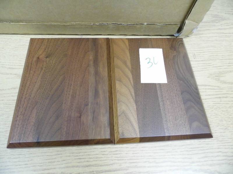 Lot of 50 Wood Placques