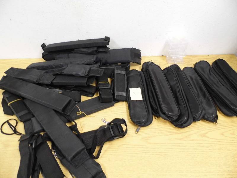 Assorted Straps and Cases