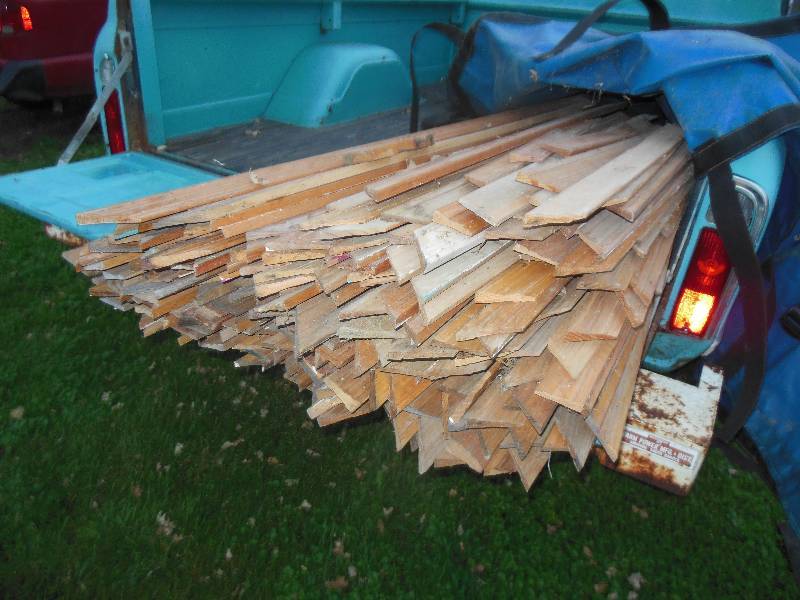 Lot of used Oak Casing
