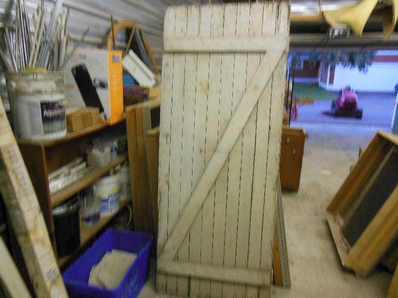 White Vintage Door