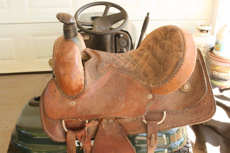 Western Riding Saddle