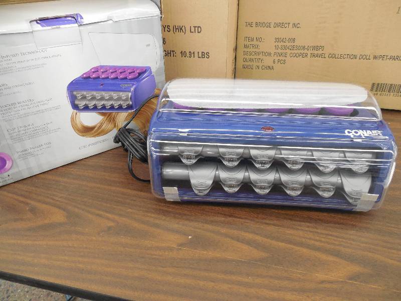 lot 18 image: Conair Curl Innovation Hair Curlers