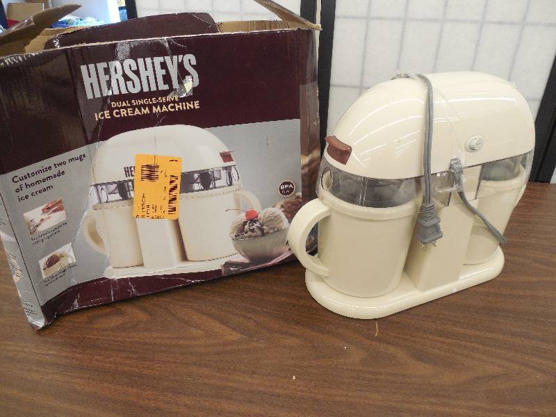 Hershey's dual single best sale serve ice cream machine