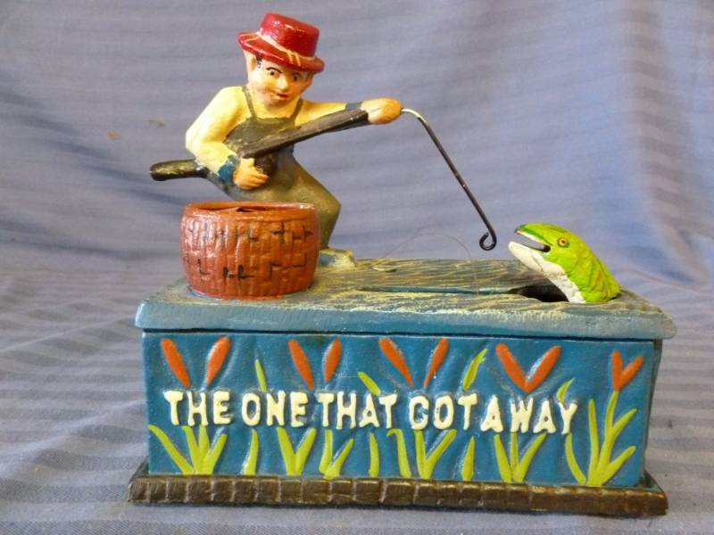 Cast Iron Coin Bank