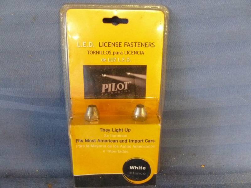 LED License Fasteners