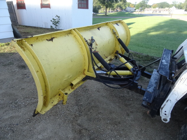Skid Loader Snow Plow