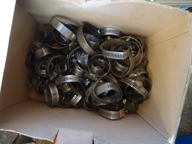Box of Hose Clamps