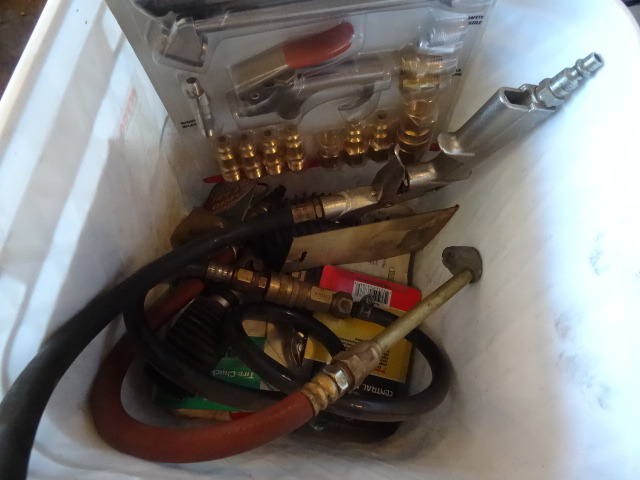 Box of Air Compressor Accessories