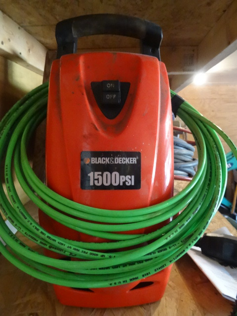Black and Decker Pressure Washer