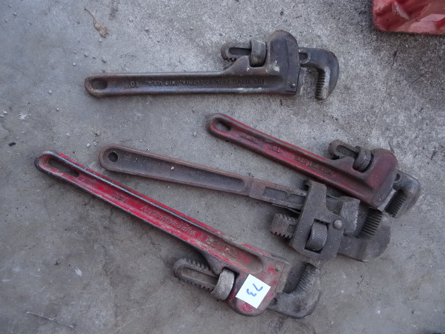 4 Pipe Wrenches