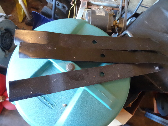 3 New Blades for  Mower