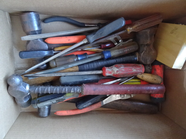 Box of Misc Tools