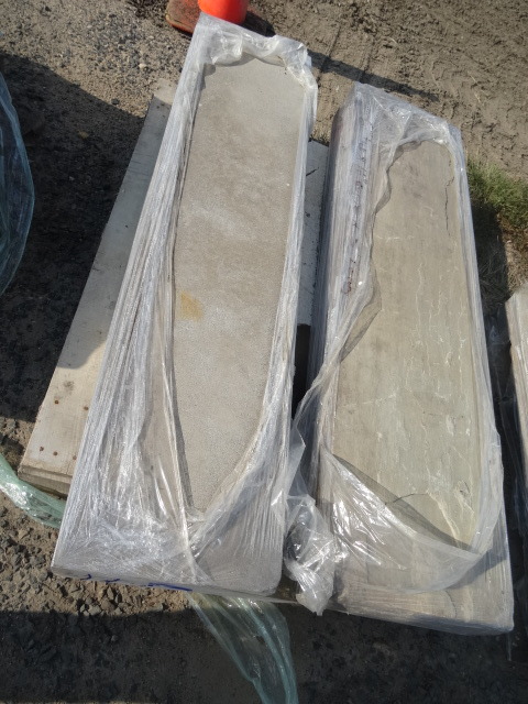 Stone and Concrete Step