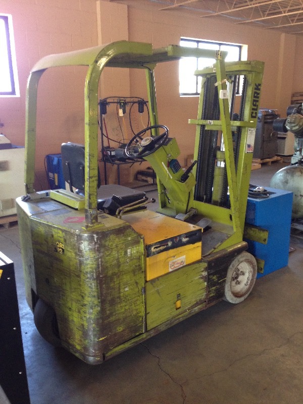 Clark electric forklift