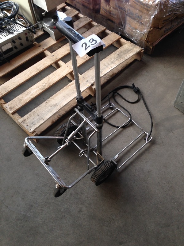 Collapsible 2 wheel cart