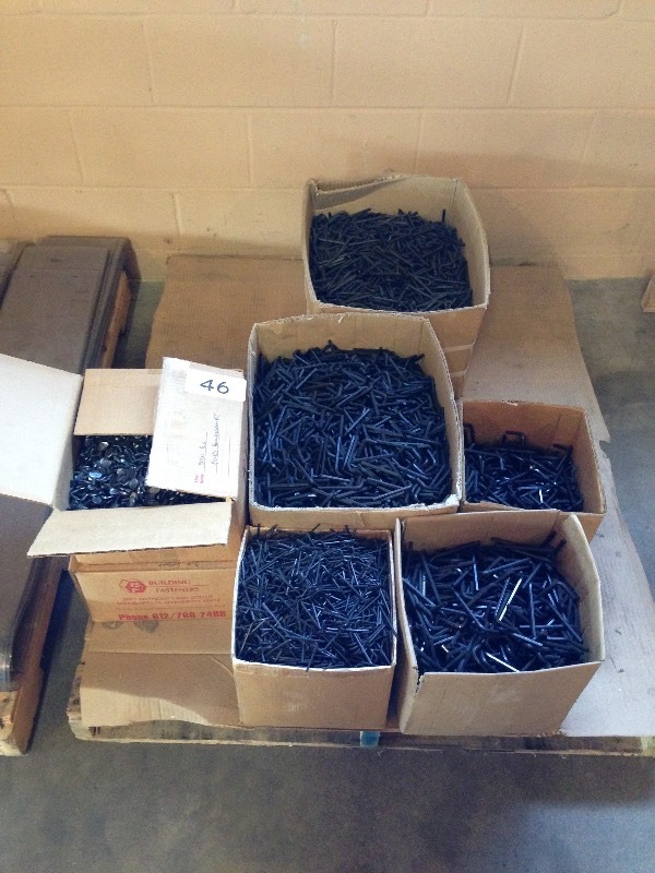 Pallet lot of misc. hardware