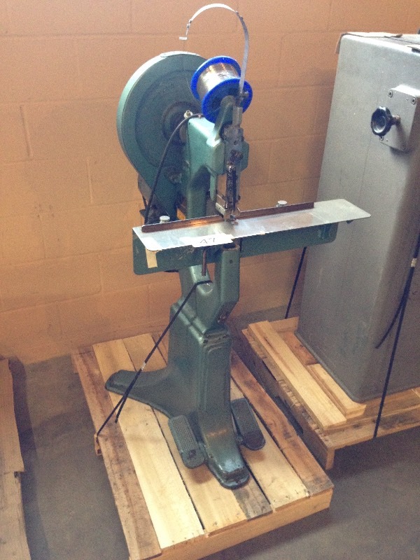Book stitching machine