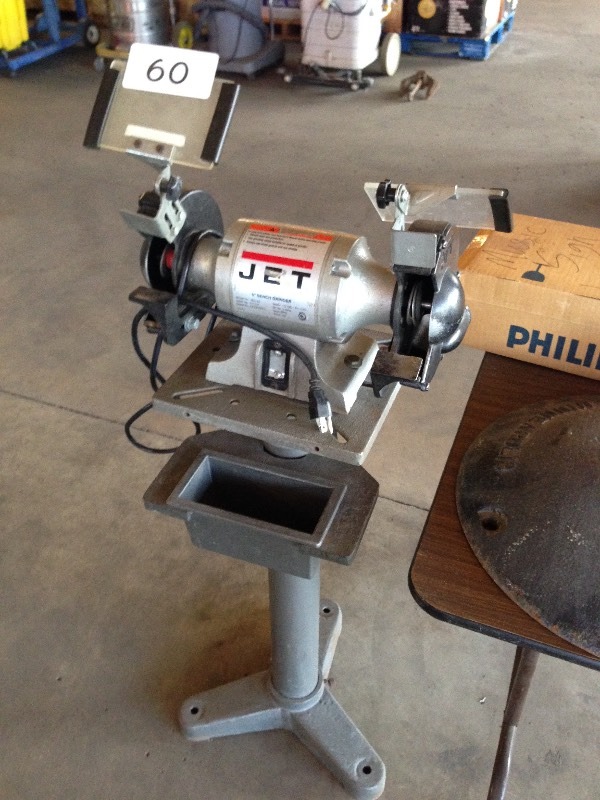 Jet pedestal grinder