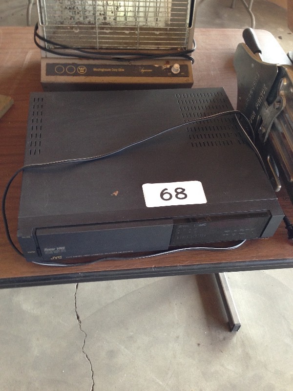JVC VCR player