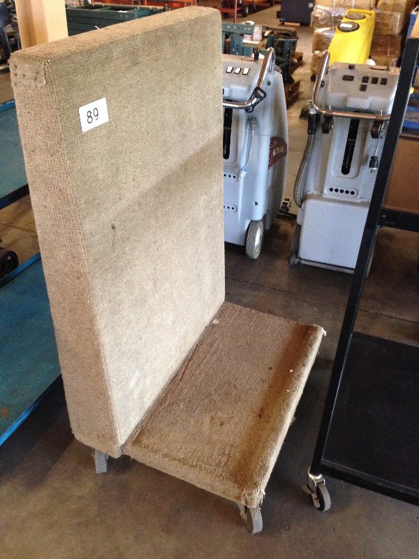 Carpeted cart