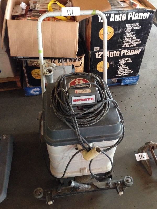 Advance Sprite floor machine