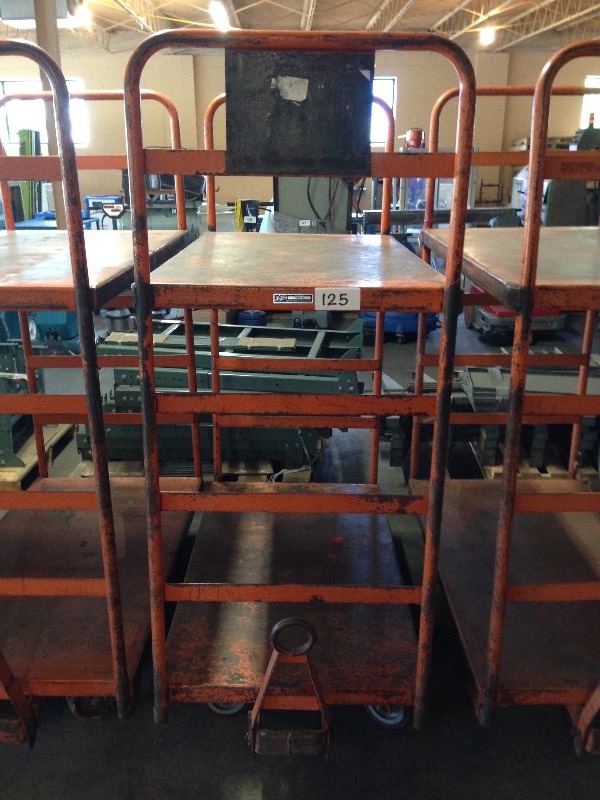 Nutting steel cart
