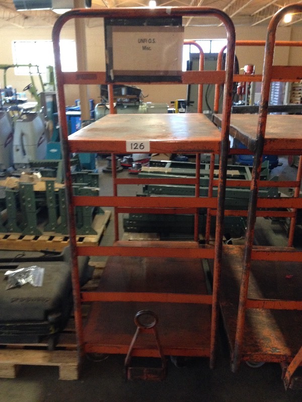 Nutting steel cart