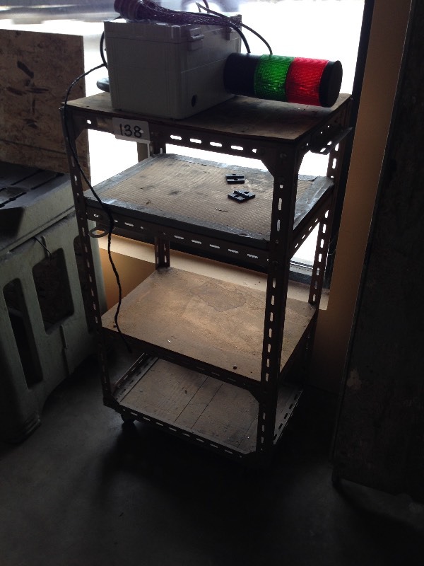 Metal shelf  cart