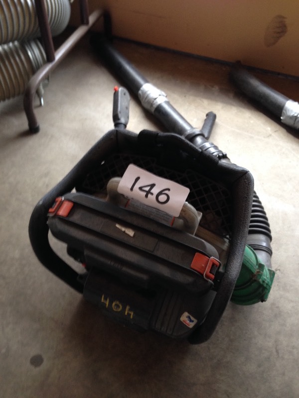 Back pack leaf blower