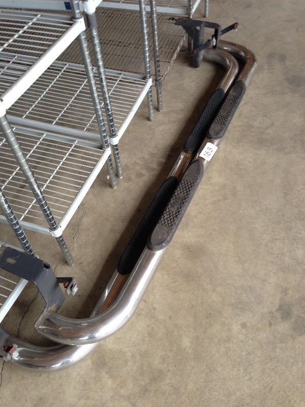 Set of 2 Force tubular step rails