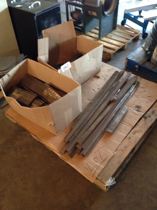 Pallet lot of DiAcro metal plates