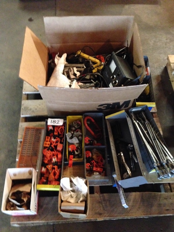 Pallet lot of misc. parts