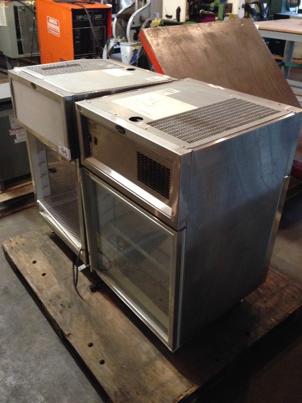 2 display fridges