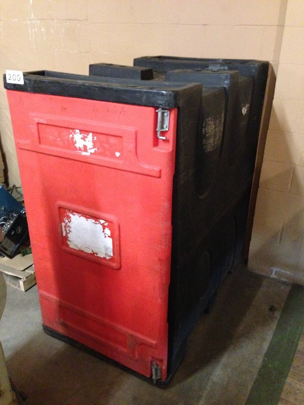 Plastic storage  moving crate