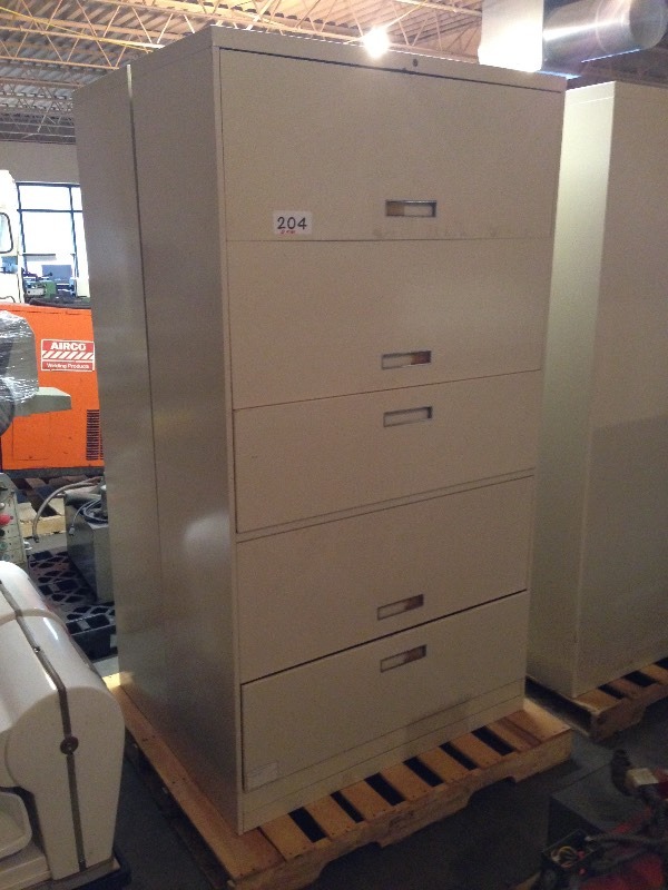 2 lateral filing cabinets