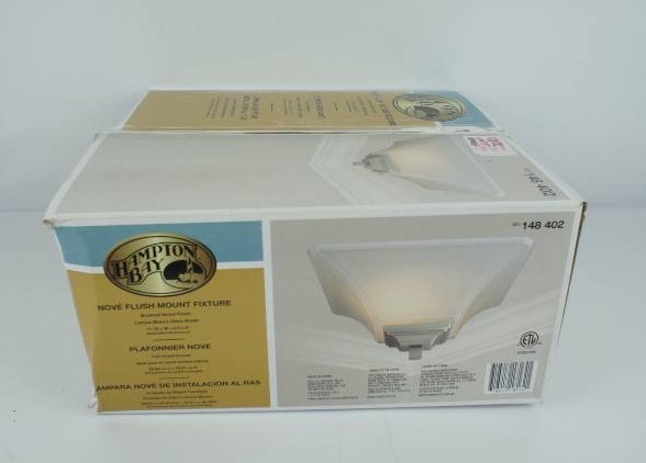lot 33 image: Hampton Bay Nove Flush Mount Fixture