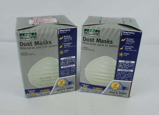 lot 40 image: MSA Safety Works Dust Masks