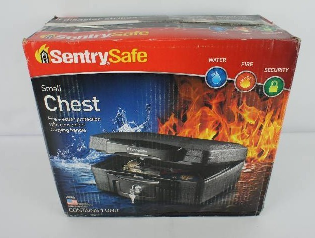 lot 26 image: SentrySafe H0100 .66 cu ft Waterproof Fire Chest