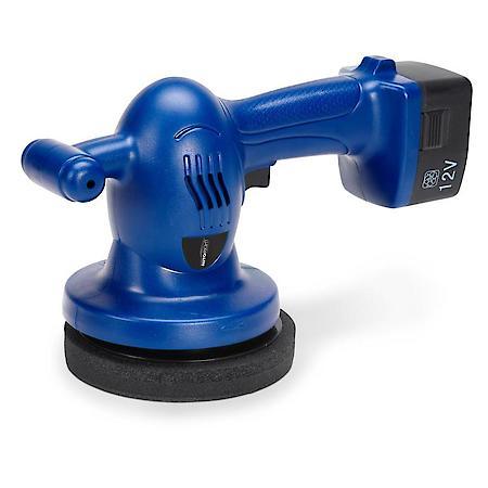 lot 7 image: AutoRight Cordless 6 Round Dual Grip Polisher Blue
